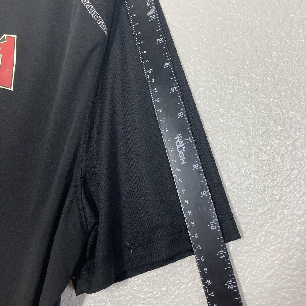 Arizona Diamondbacks Shirt Mens 2XL Black MLB Baseball Polo TX3 Cool Polyester - Picture 9 of 16